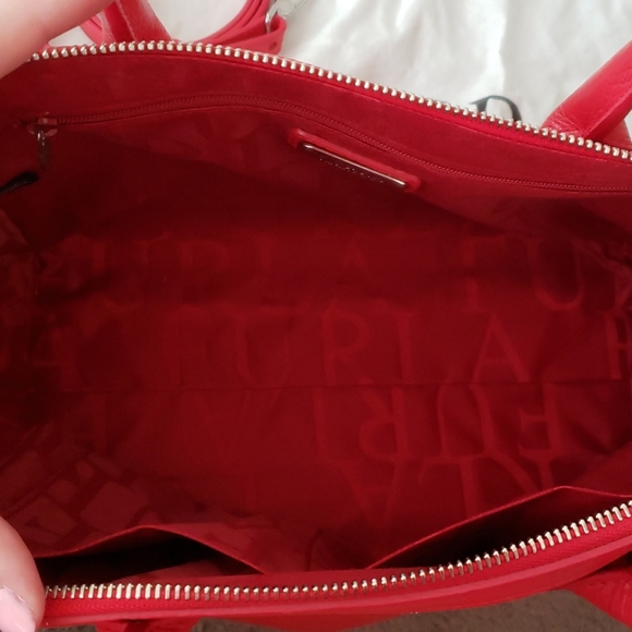 Furla Red Genuine Leather Bag - Picture 10 of 13
